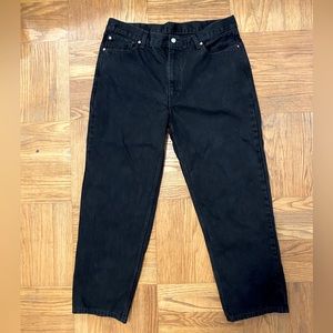 Black 550 Levi’s Jeans